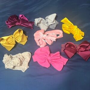 8 baby bows